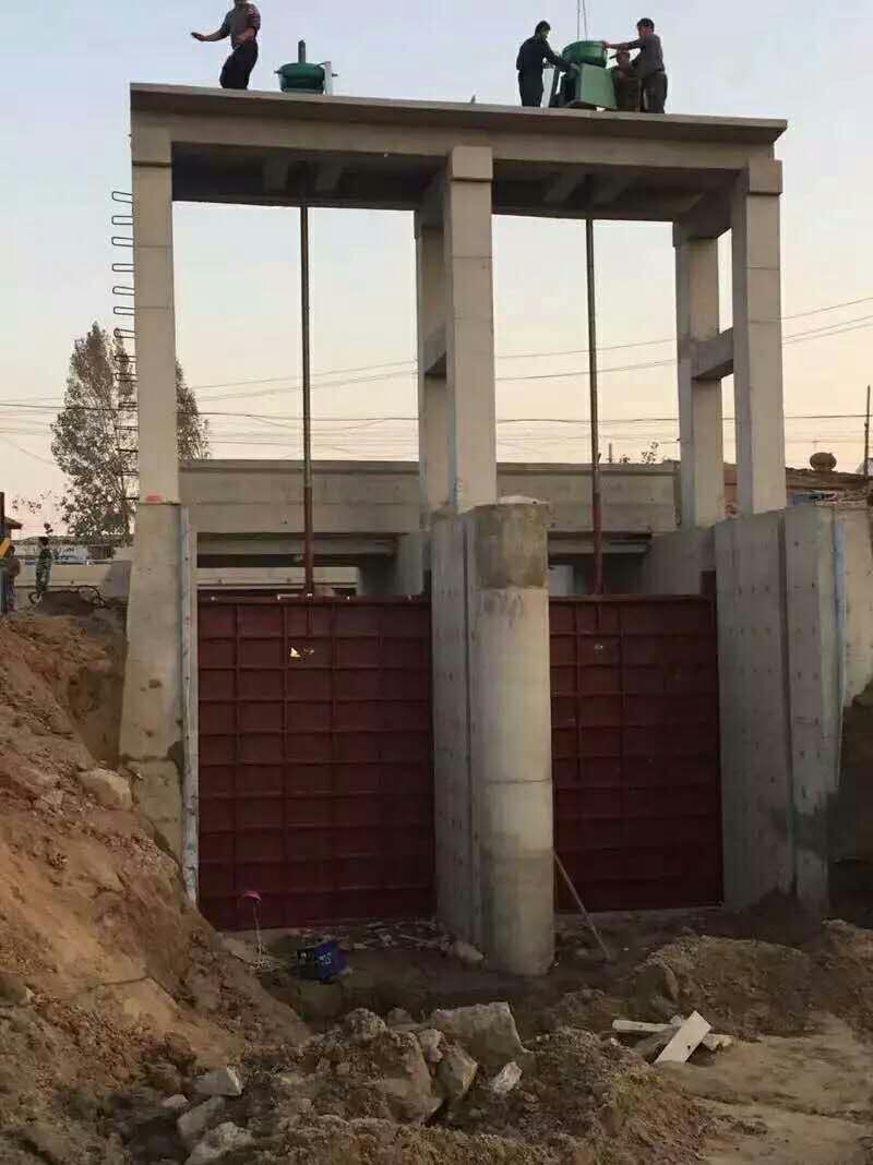 庫爾勒鑄鐵鑲銅閘門機(jī)門一體閘門廠家