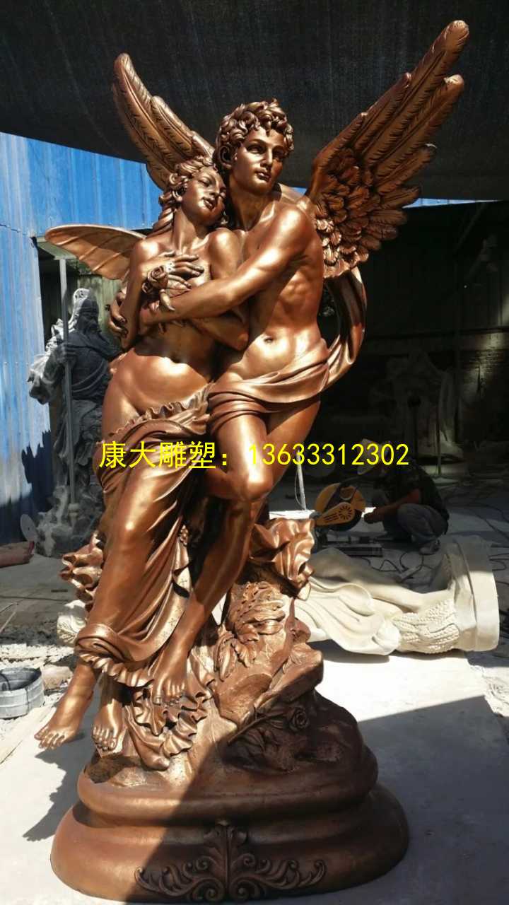 康大雕塑 玻璃鋼人物雕塑彩繪生產(chǎn)商 定制雕塑