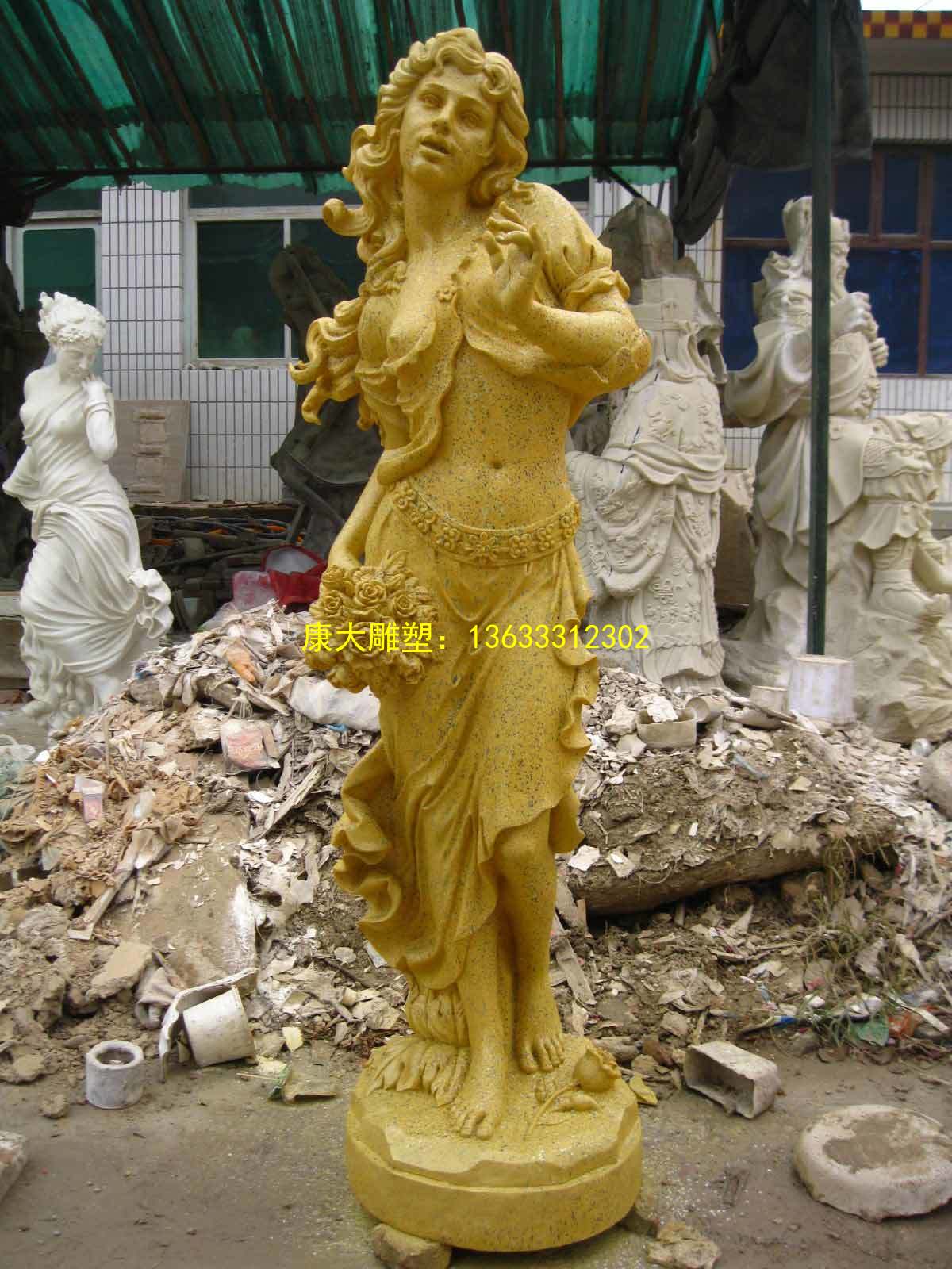 康大雕塑 玻璃鋼雕塑使用注意 個性化玻璃鋼雕塑 人物雕塑