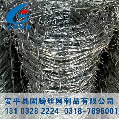 帶刺金屬絲 包塑刺繩 安平刺絲柵欄