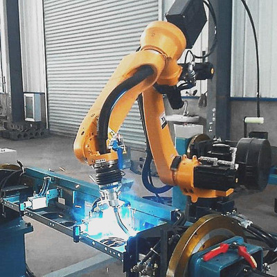 帕柯迪高 車梁焊接工作站 焊接機(jī)器人 廠家直銷