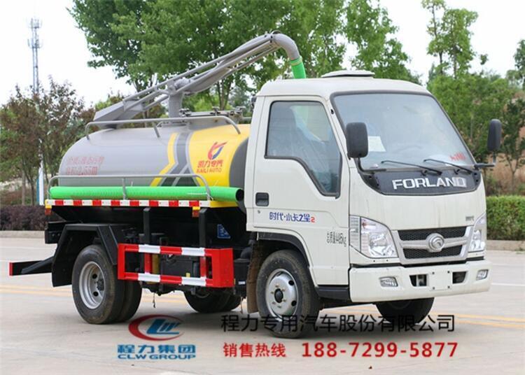 佳木斯藍(lán)牌吸污車廠家