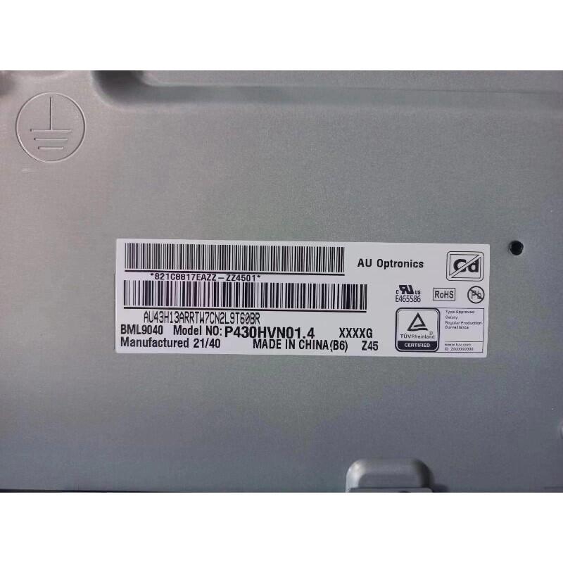 AUO_43ԭb500ҺP430HVN01.4