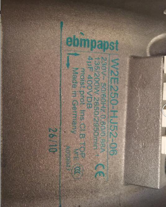 W2E250-HJ52-06   軸流風機