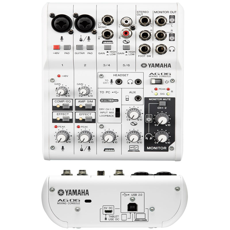 YAMAHA AG06 AG03 ֱ{(dio)_ ģM{(dio)_