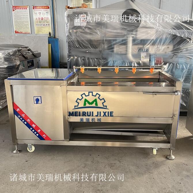 豬頭豬蹄清洗機(jī) 胡蘿卜清洗設(shè)備 1000型毛輥清洗機(jī)