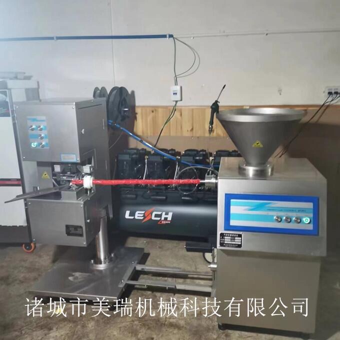 綿陽全自動火腿腸設(shè)備 氣動火腿腸灌腸打卡機 包安裝調(diào)試