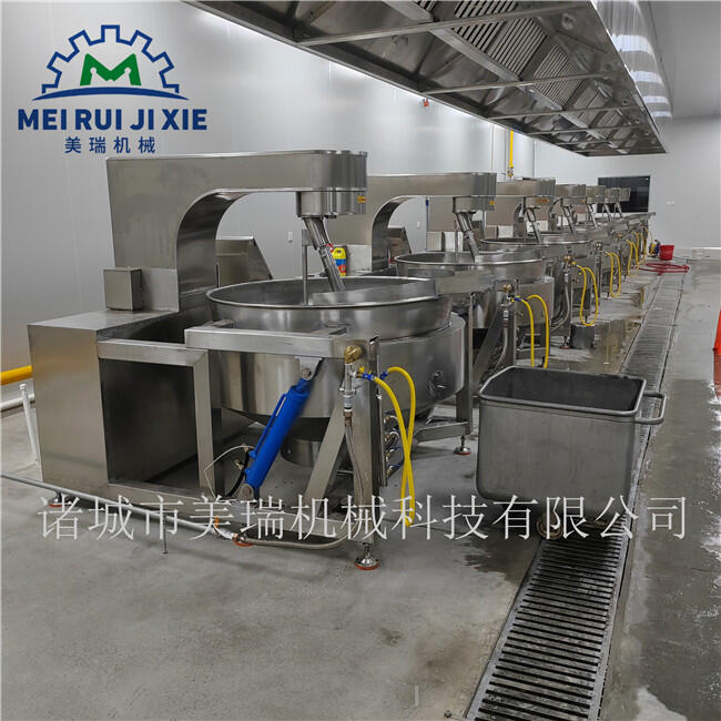 燃?xì)馐郊訜釆A層鍋 燃?xì)恹u煮夾層鍋 天然氣自動炒料機