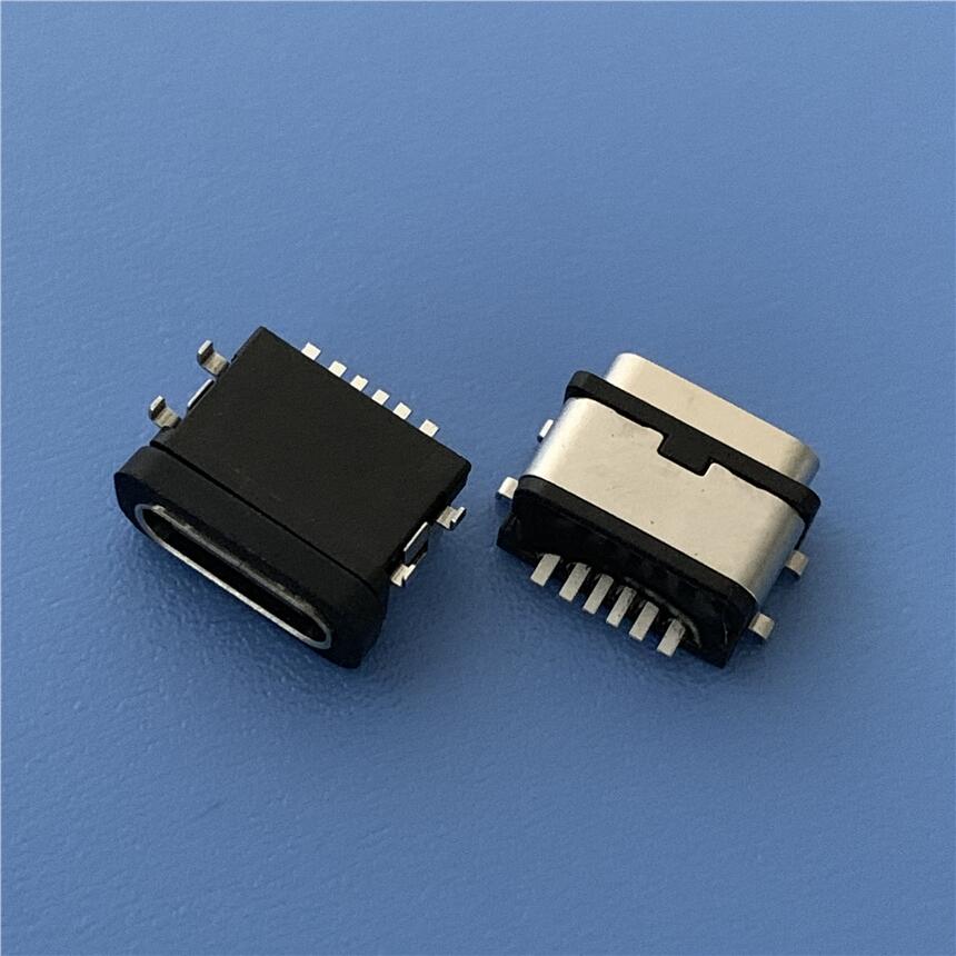 TYPE-C 6P Pʽˮĸ USB 3.1 6PIN _ˮ IP67