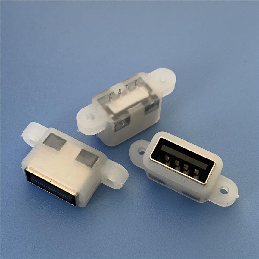 Aĸֱˮ AF-4Pʽˮ ӺUSBˮ ֱˮUSB IP67ˮȼ