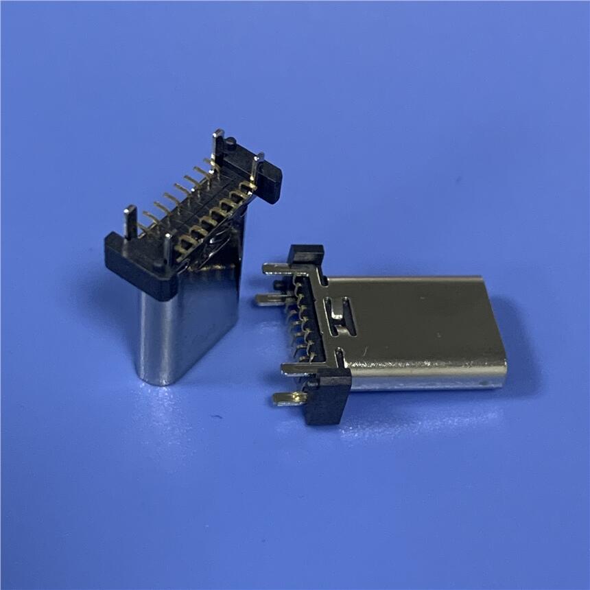 TYPE C 16P立式貼片母座H=12.4/13.1/13.7/15.0/17.5MM