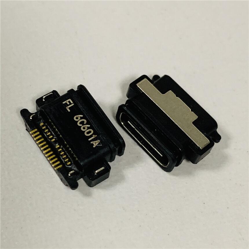 HTC 10EVO專用防水插座 TYPE-C 24P沉板式雙貼防水尾插C型防水IPX8等級