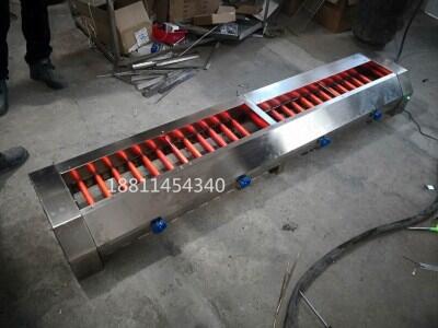 商用中間管子無煙燃?xì)鉄緺t金剛液化氣烤串爐子燃?xì)鉄鞠? onerror=