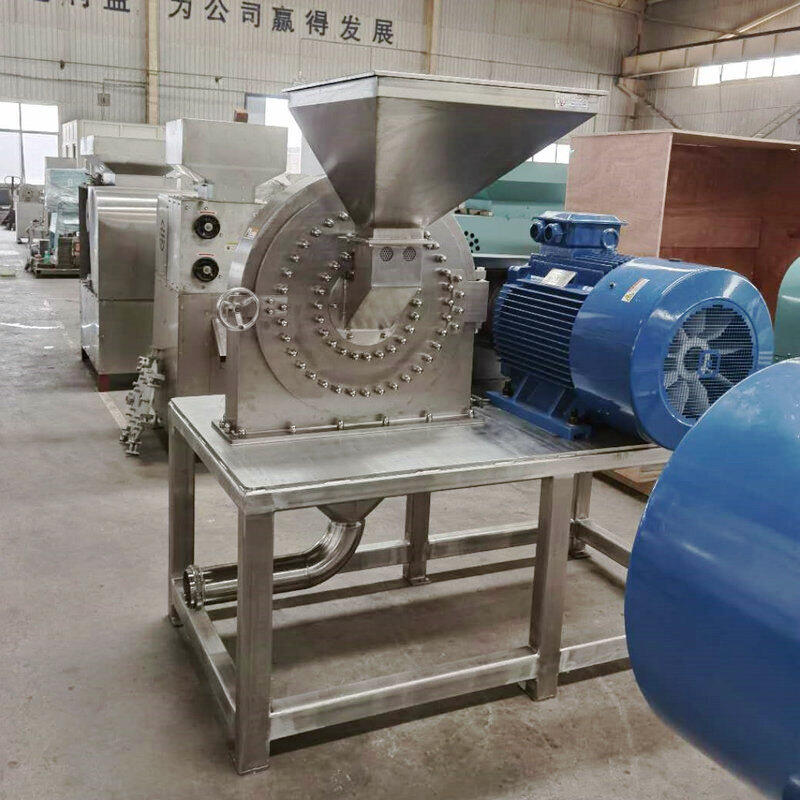 大型不銹鋼木薯粉碎機 脈沖除塵式木薯紅薯粉碎機