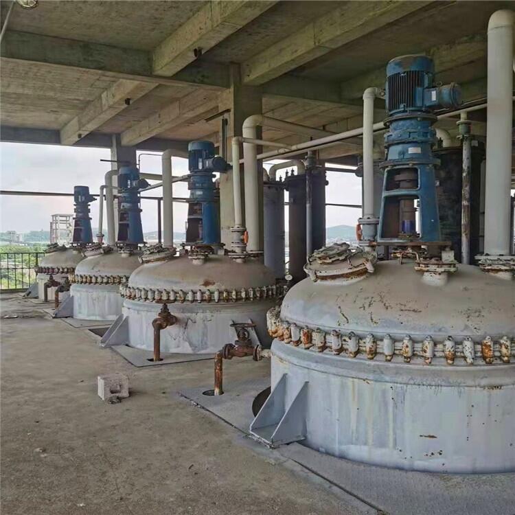 遼陽著急出售二手15000L搪瓷反應釜,5噸搪瓷反應釜