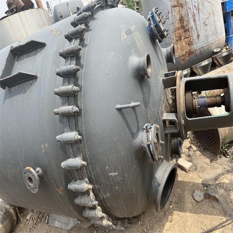 急售二手3噸不銹鋼保溫攪拌罐,3000L搪瓷反應(yīng)釜