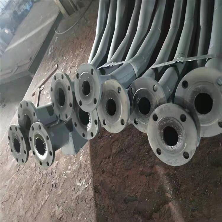 耐磨陶瓷三通除灰管道用 江西萍鄉(xiāng)自蔓燃耐磨直管 齊豐管道