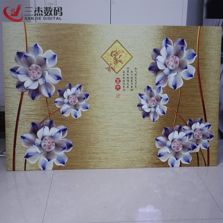 銅陵竹木纖維背景墻uv打印機總結