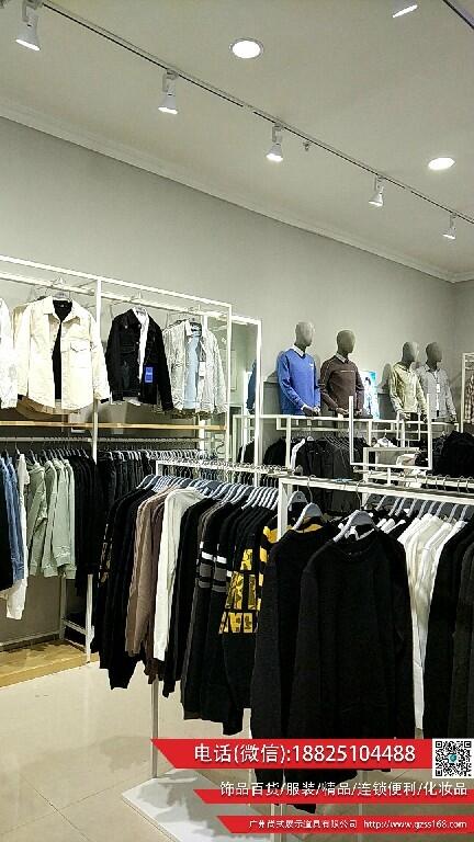 株洲市服裝店櫥窗展示道具 北歐流水臺展示臺貨架服裝店鞋子