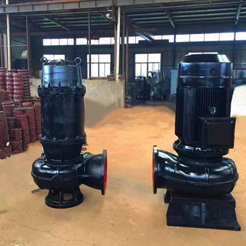 黃驊中泉便攜式水泵45千瓦潛污泵無堵塞