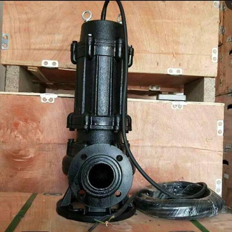 寧晉中泉便攜式水泵3千瓦潛水污水泵不阻塞