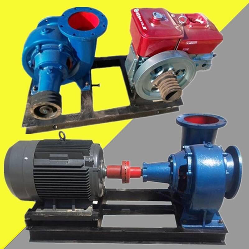 20HBC-40低揚(yáng)程蝸殼排澇混流泵老道柴油機(jī)抽水機(jī)