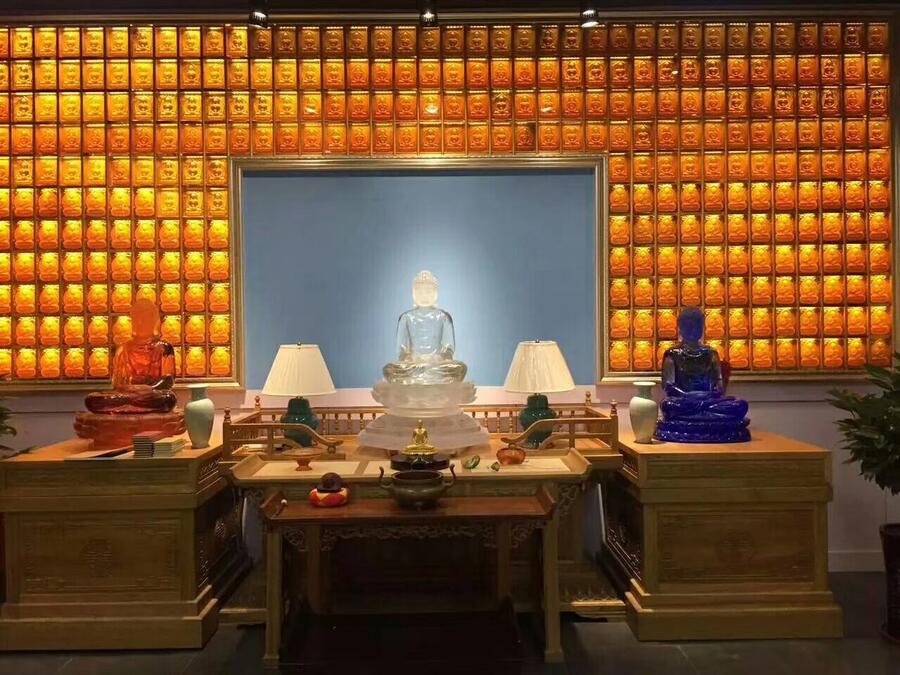 琉璃萬佛墻定做,琉璃佛磚廠家,琉璃地磚,琉璃瓦