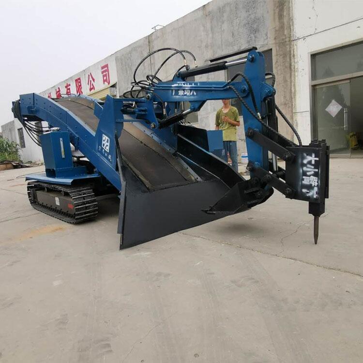 四驅(qū)輪式扒渣機(jī) 防爆履帶式扒渣機(jī) 小型井下扒渣機(jī) 巷道運輸機(jī)
