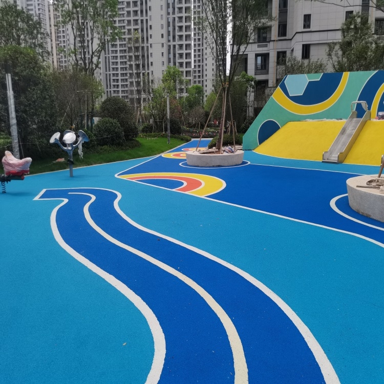 小區(qū)塑膠地坪 塑膠跑道廠家直銷