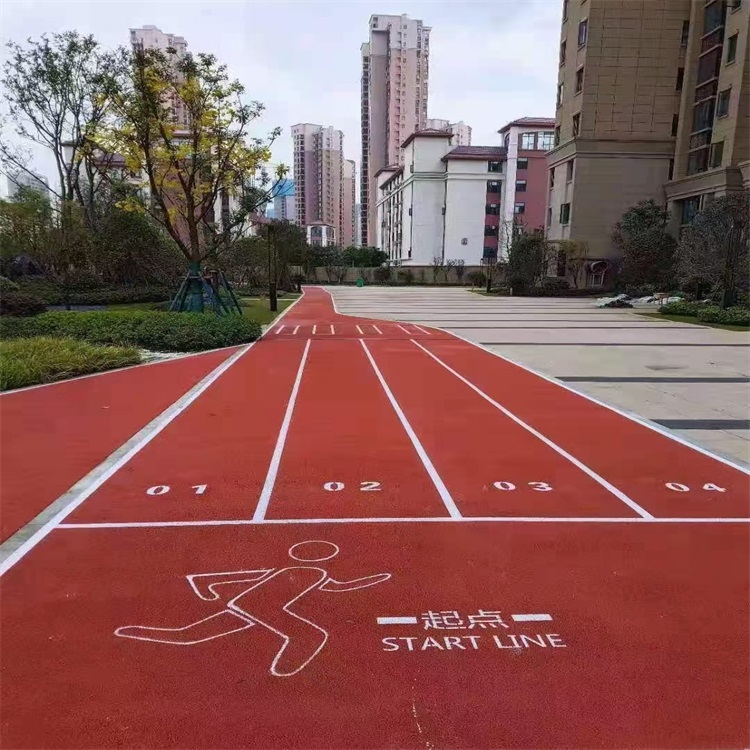 塑膠跑道地面施工