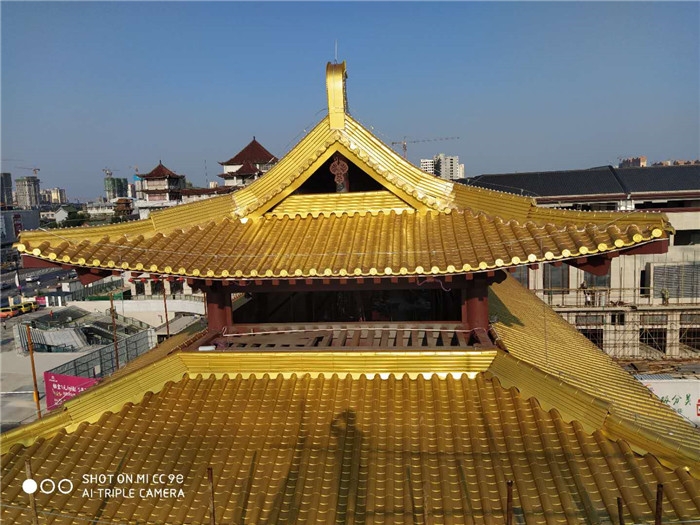 長春仿古金屬瓦之古瓦新制助力中國古建重現(xiàn)輝煌