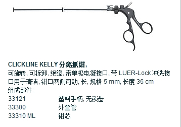 德國史托斯STORZ分離鉗33321ML