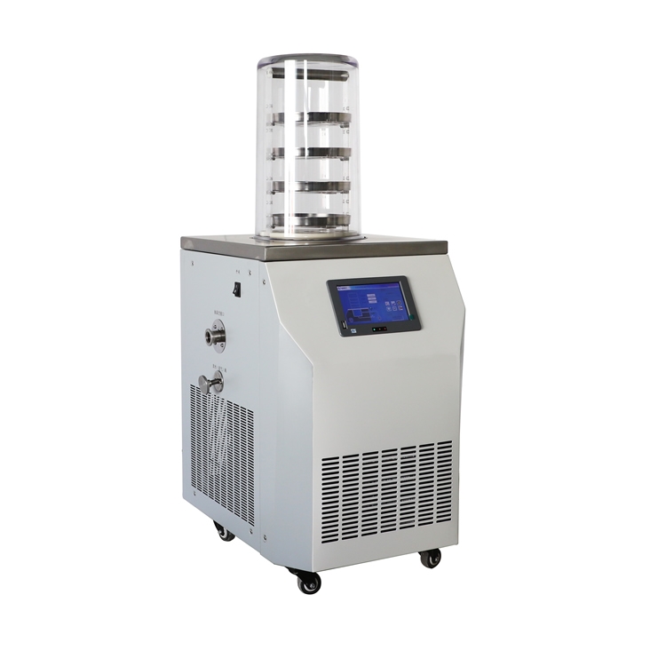 LGJ-10A實驗室冷凍干燥機 電化霜普通型凍干機報價