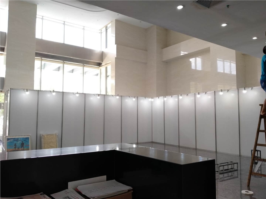 美術作品畫展展板 屏風展架制作