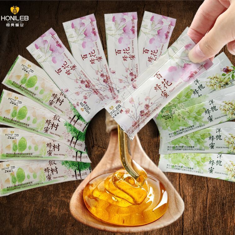 10g百花小袋裝批發(fā)貼牌代工農(nóng)家土蜂蜜雜糧伴侶可定制