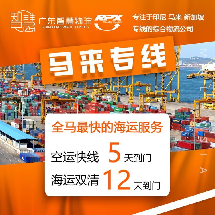 中國到馬來雙清包稅到門海運(yùn)專線跨境物流智慧國際