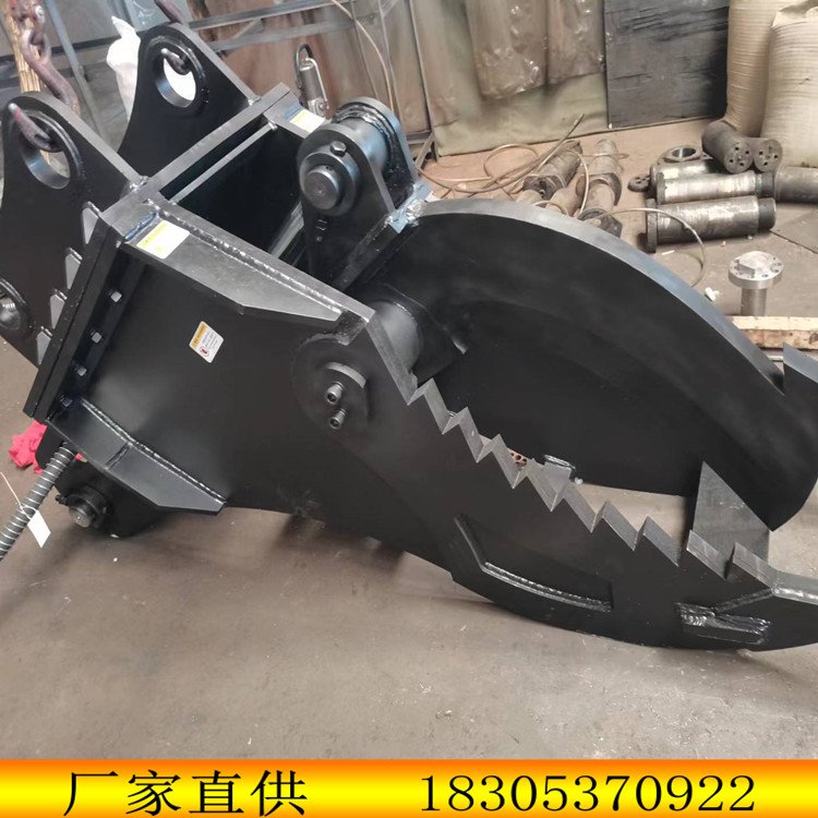 中具挖機(jī)樹根挖剪一體機(jī)劈木機(jī)園林挖掘器型號可挖可拔樹