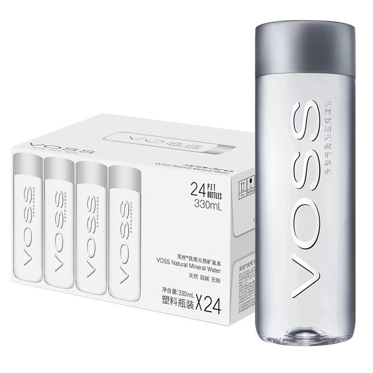芙絲(VOSS)礦泉水330ml挪威高端品牌重慶團(tuán)購配送