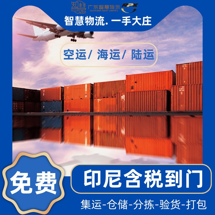 智慧國(guó)際物流菲律賓物流公司海運(yùn)專線整柜雙清門到門