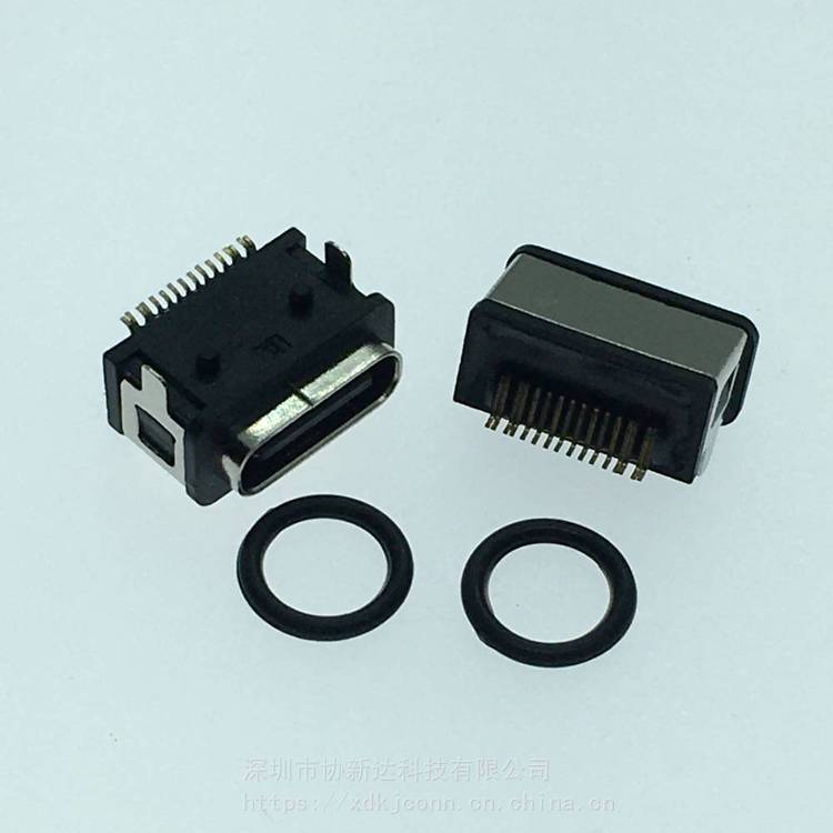 TYPECPʽˮĸUSB3.1ǰNSMTˮ16PINNˮIPX8ȼ(j)