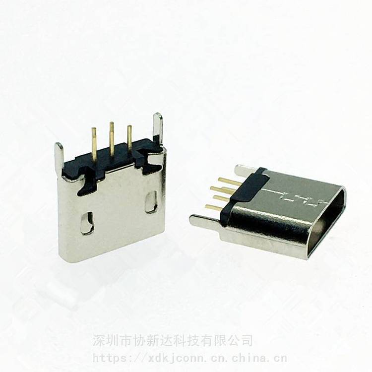 BֱʽĸMICROUSB5P\/Fʽֱ180DIP¶6.0_L2.0