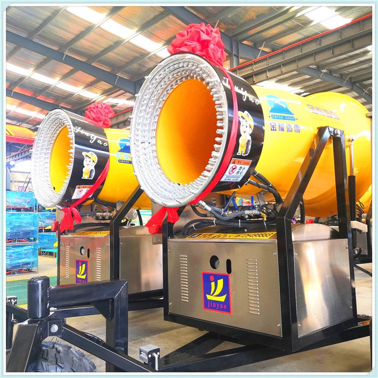 金耀冬季低溫出雪移動式大型造雪機遠程操控下雪LL-78