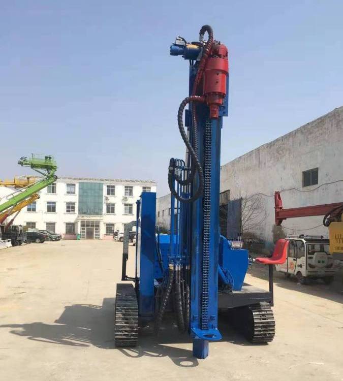 中匯履帶式伸縮潛孔鉆機(jī)全液壓鉆孔礦道勘探鉆地基錨固打樁機(jī)