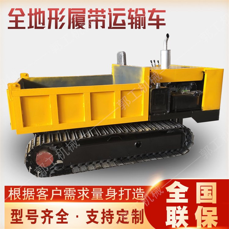 出售全地形載重3t履帶自卸車山地混凝土爬山車柴油驅(qū)動(dòng)