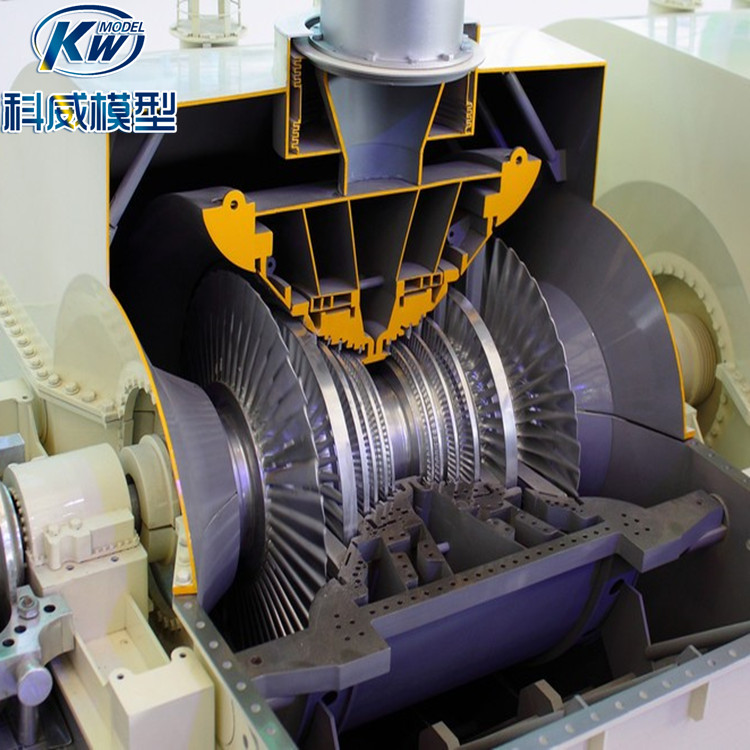 全新定制汽輪機仿真模型凝氣式汽輪機模型汽輪發(fā)電機模型