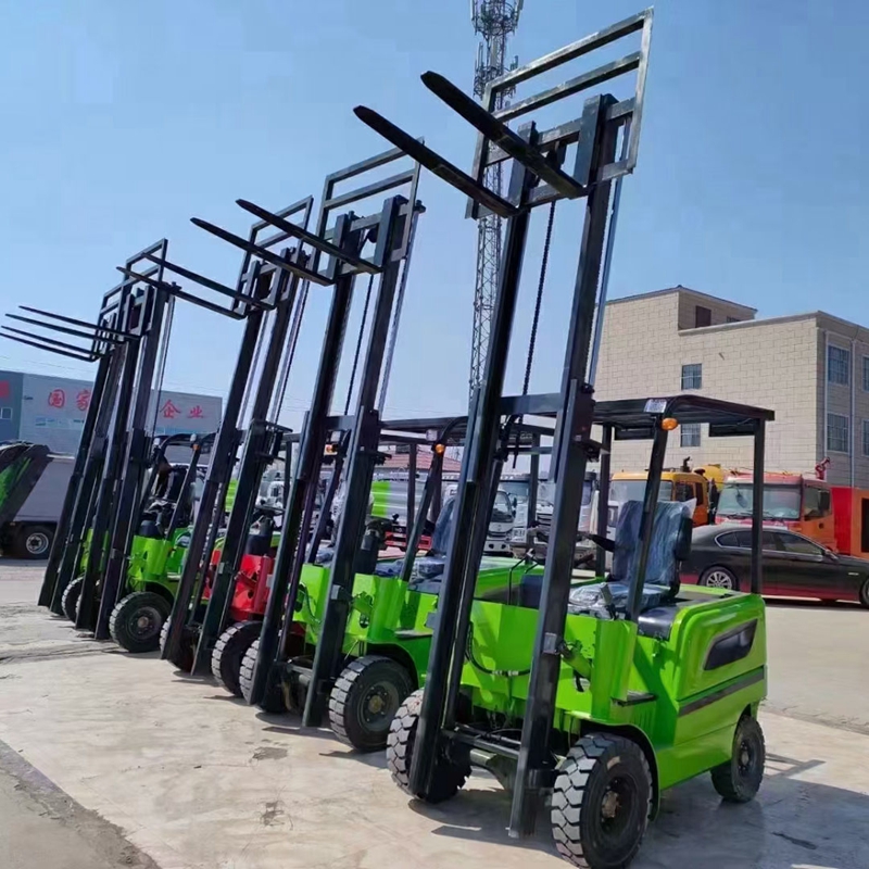 2噸新能源叉車倉庫港口搬運堆高車鵬誠電動叉車廠家