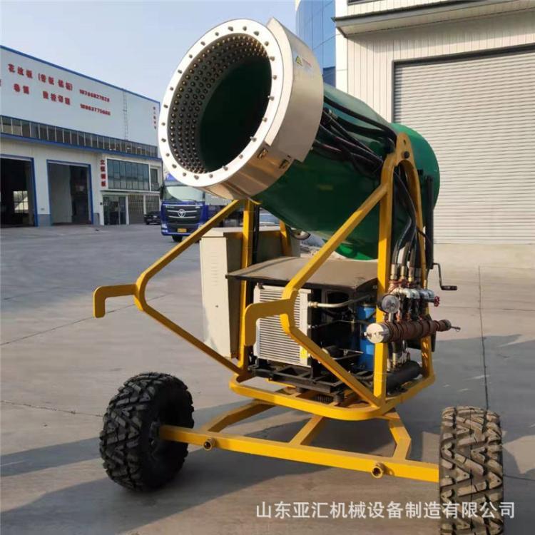 山東70經(jīng)濟(jì)款造雪機(jī)戲雪樂園大型人工降雪機(jī)自動搖頭雪花機(jī)