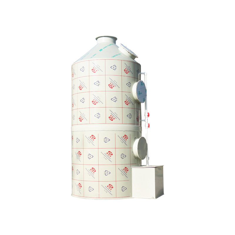 pp噴淋塔催化燃燒一體機(jī)涂裝行業(yè)廢氣處理濕式柒霧除塵設(shè)備