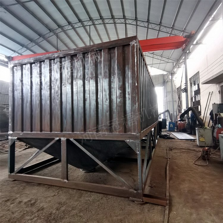 建筑工程干混砂漿儲(chǔ)存罐方形臥式散裝水泥倉(cāng)罐預(yù)拌砂漿罐儲(chǔ)料倉(cāng)