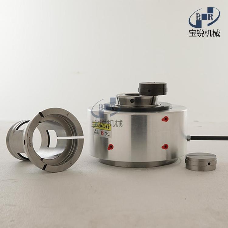 河北BRJX大孔徑氣動(dòng)卡盤寶銳BR-80\/90\/120通孔氣動(dòng)卡盤